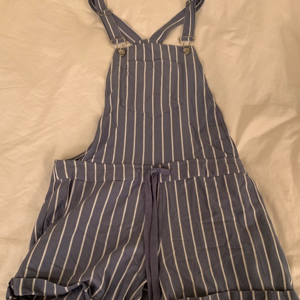 Pinstripe Overalls